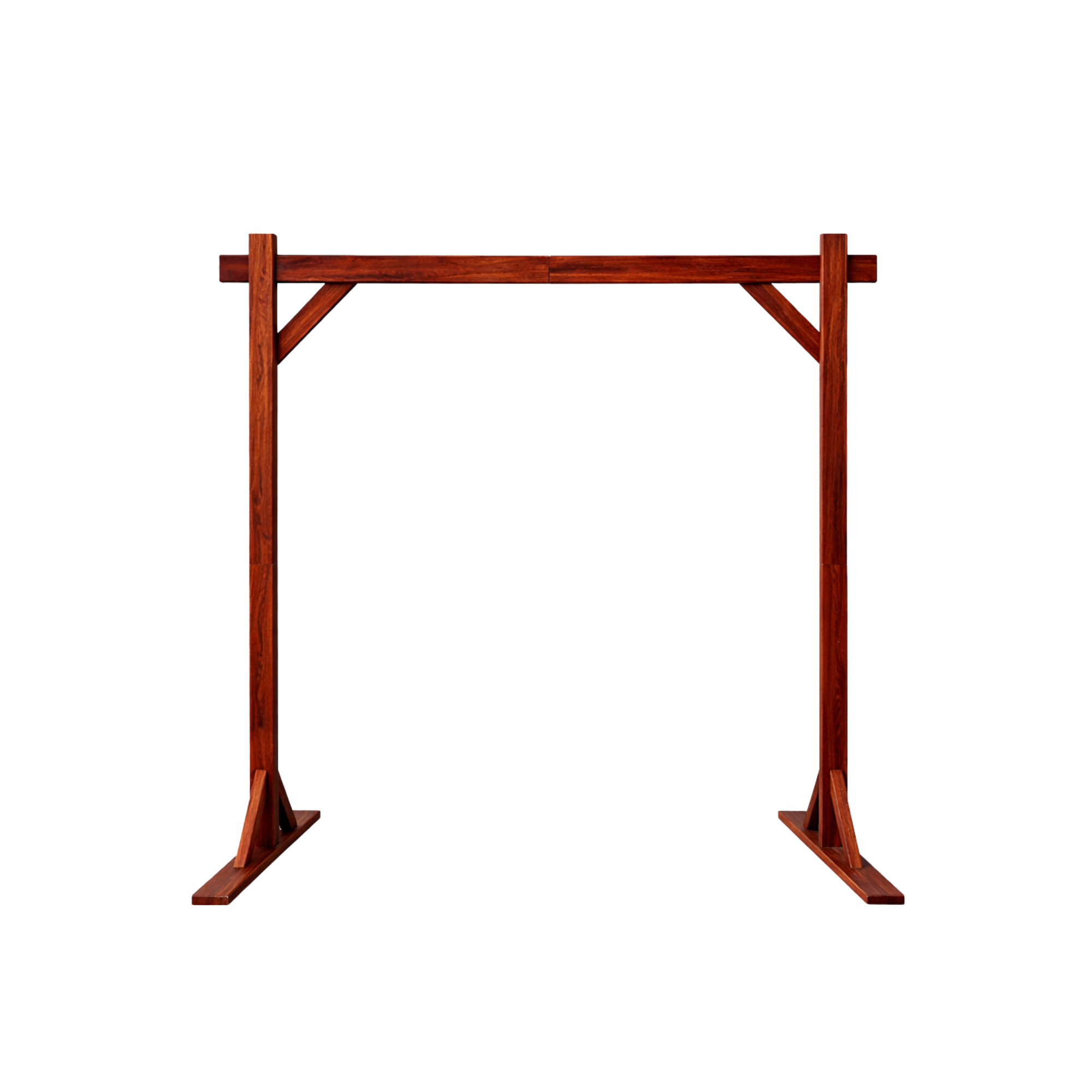 2-Post Mahogany Arbor 8’ x 6’