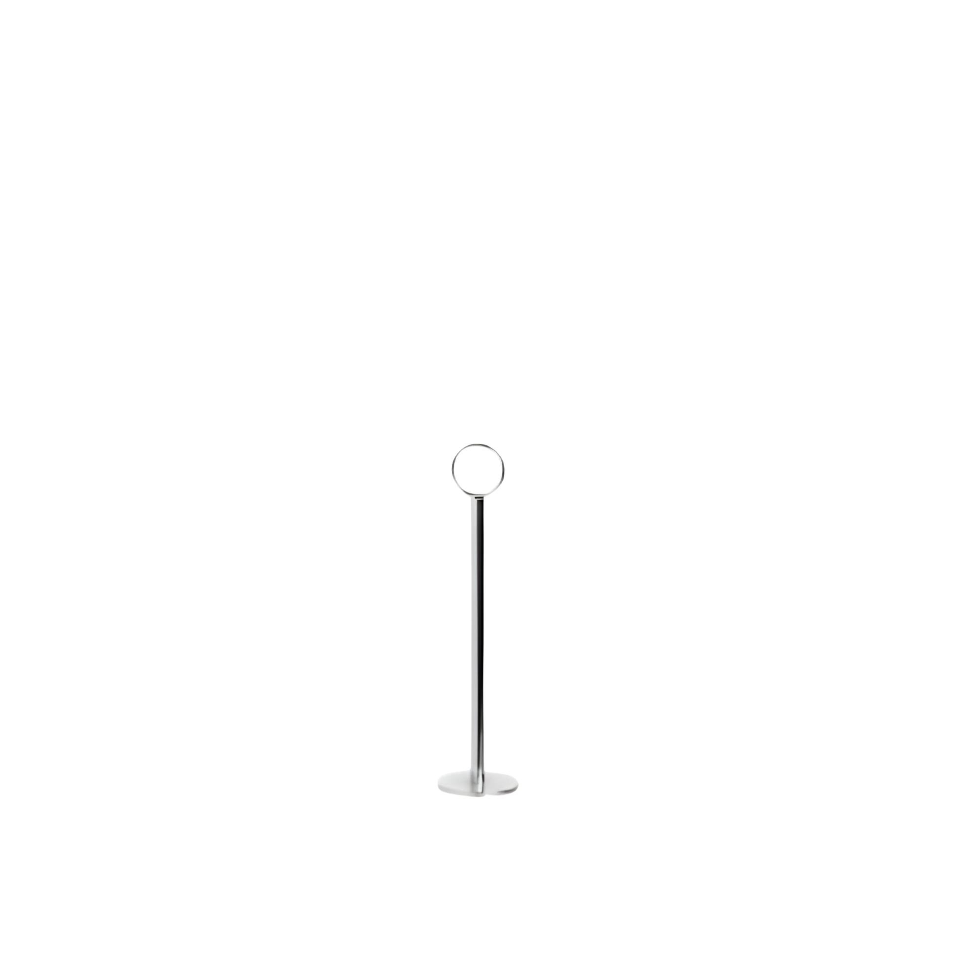 6" Stainless Table number holder