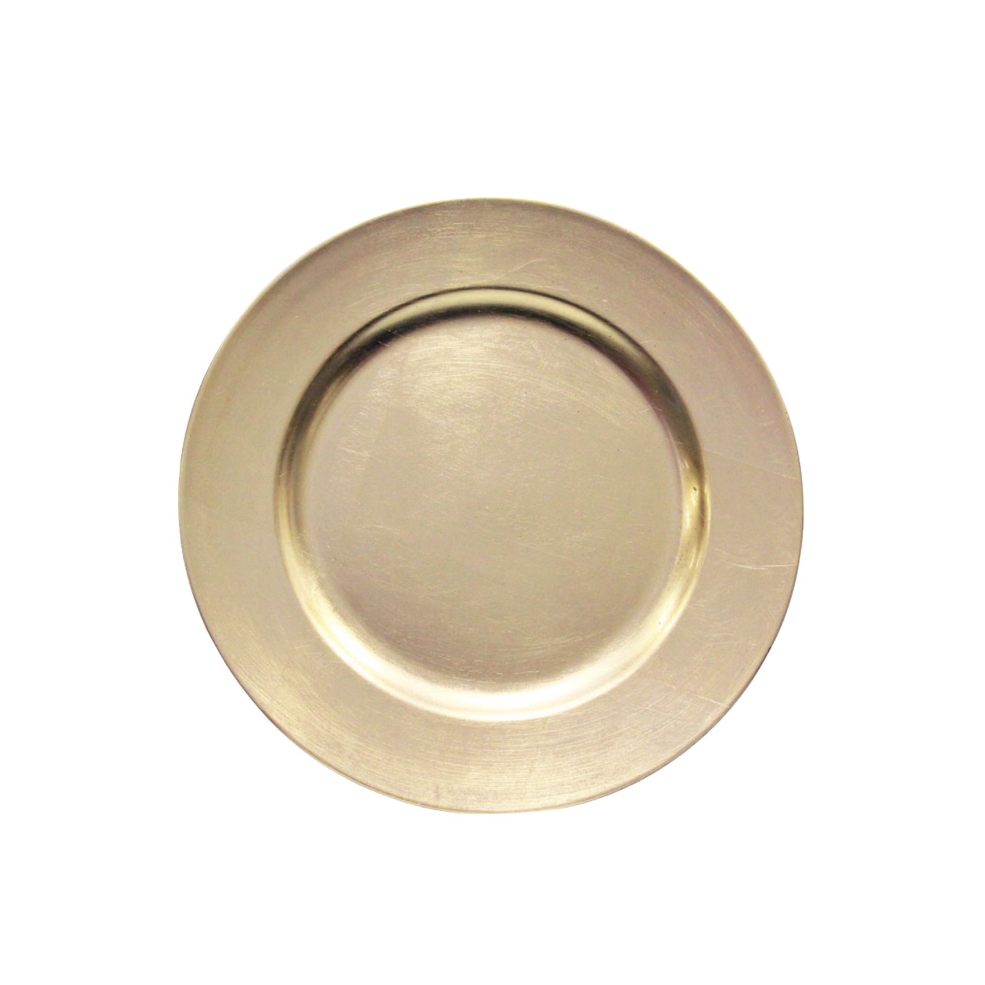 Acrylic Champagne Charger Plate 13"