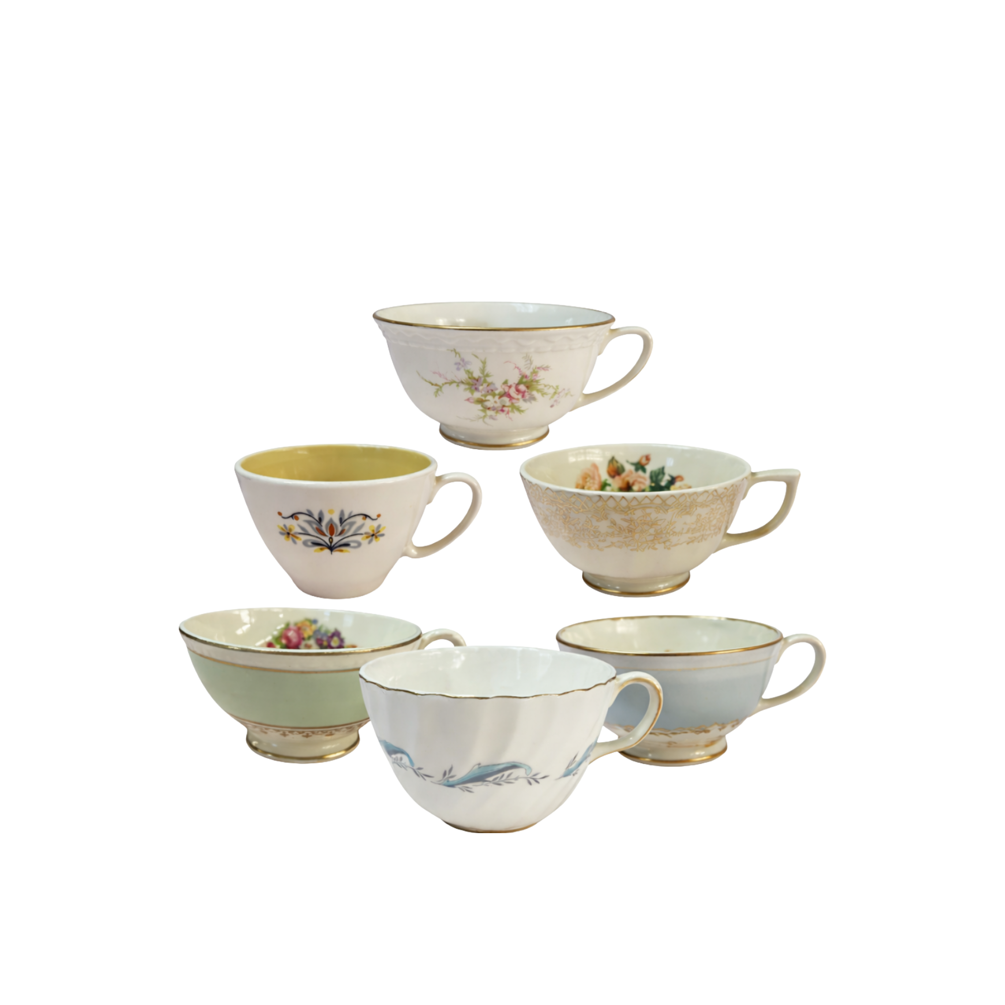 Assorted Vintage China Tea or Coffee Cup Price per each