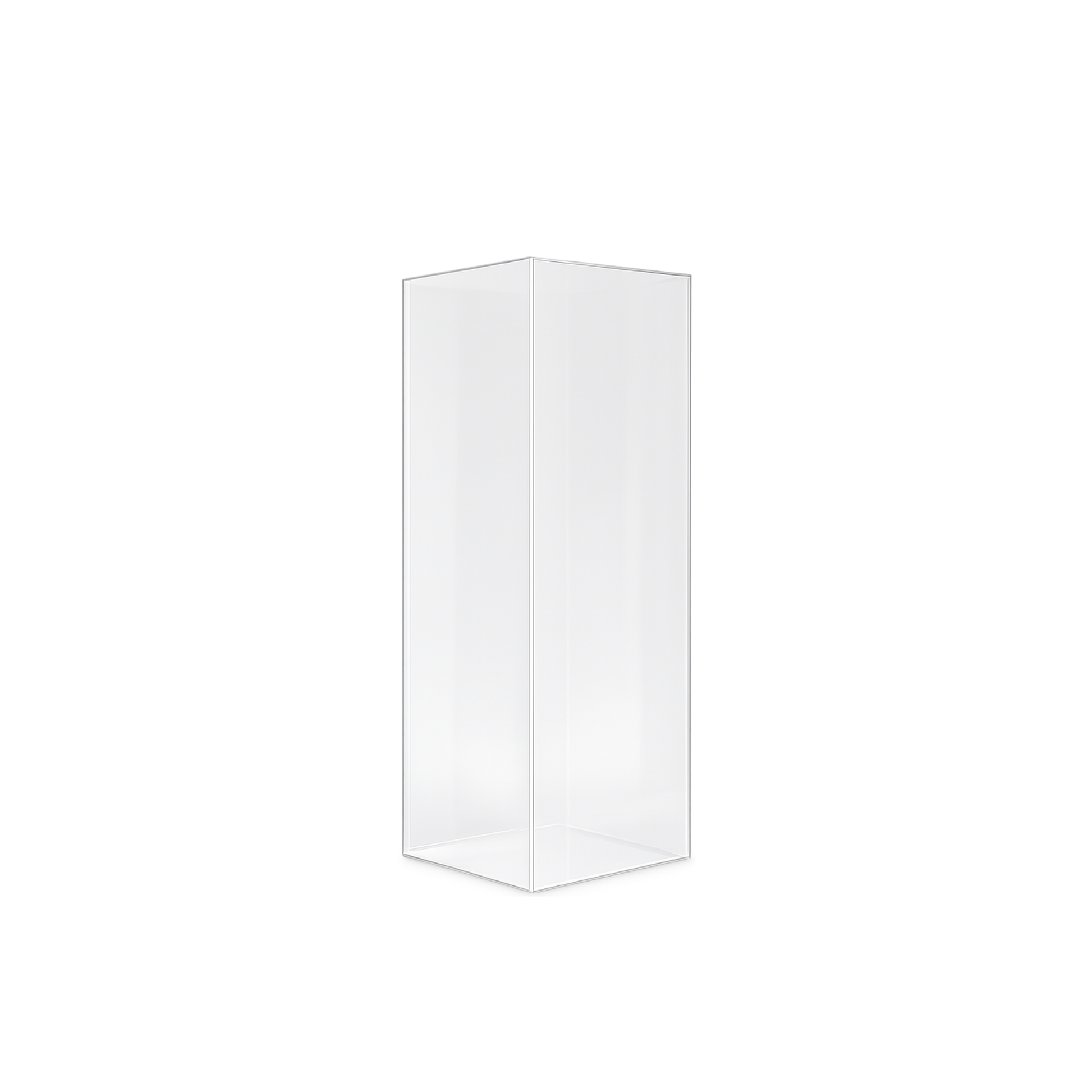Clear Square Acryllic Column M 11 x 11 x 24