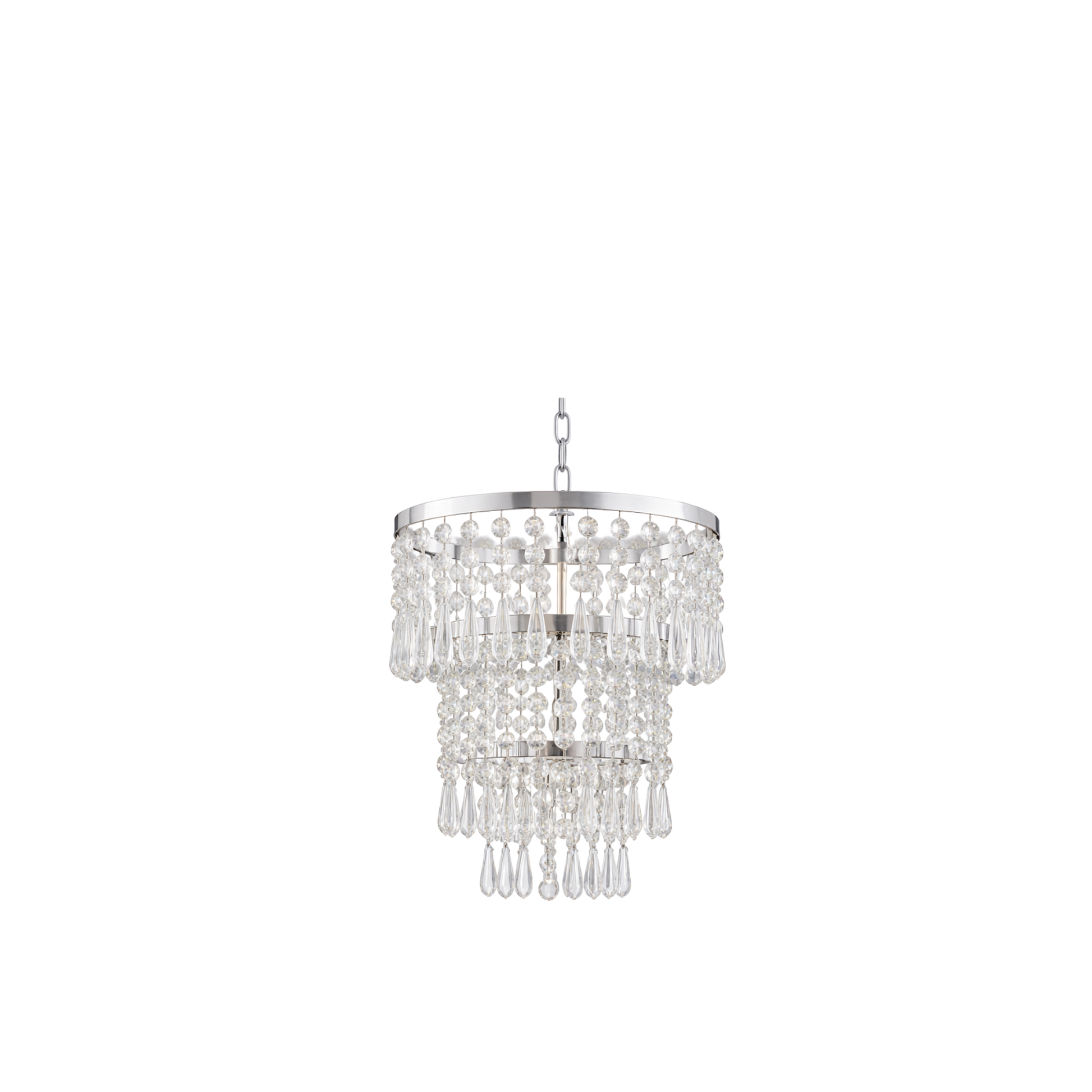 Crystal Chandelier without Lights