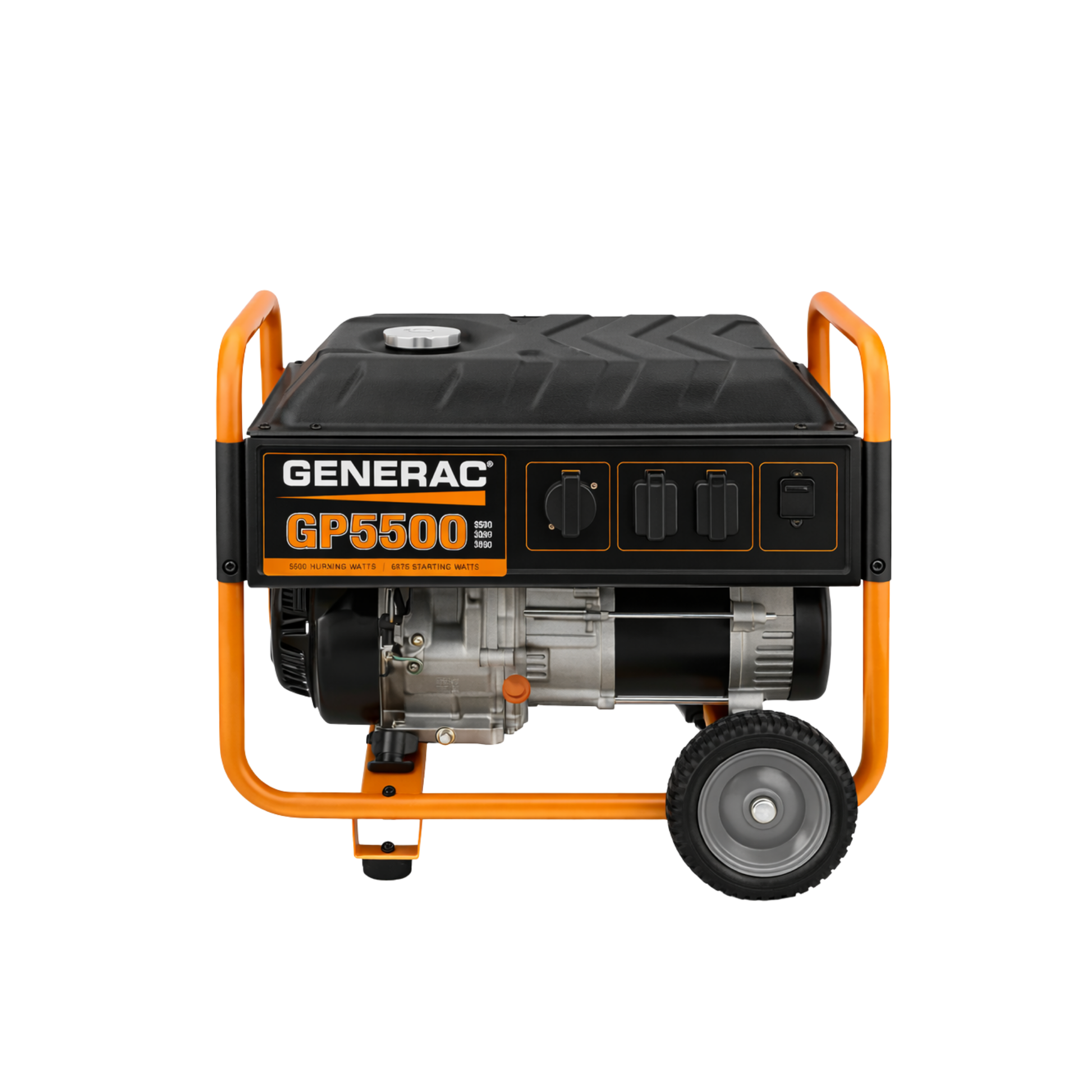 Generator 5500 running watts Gasoline Not Included