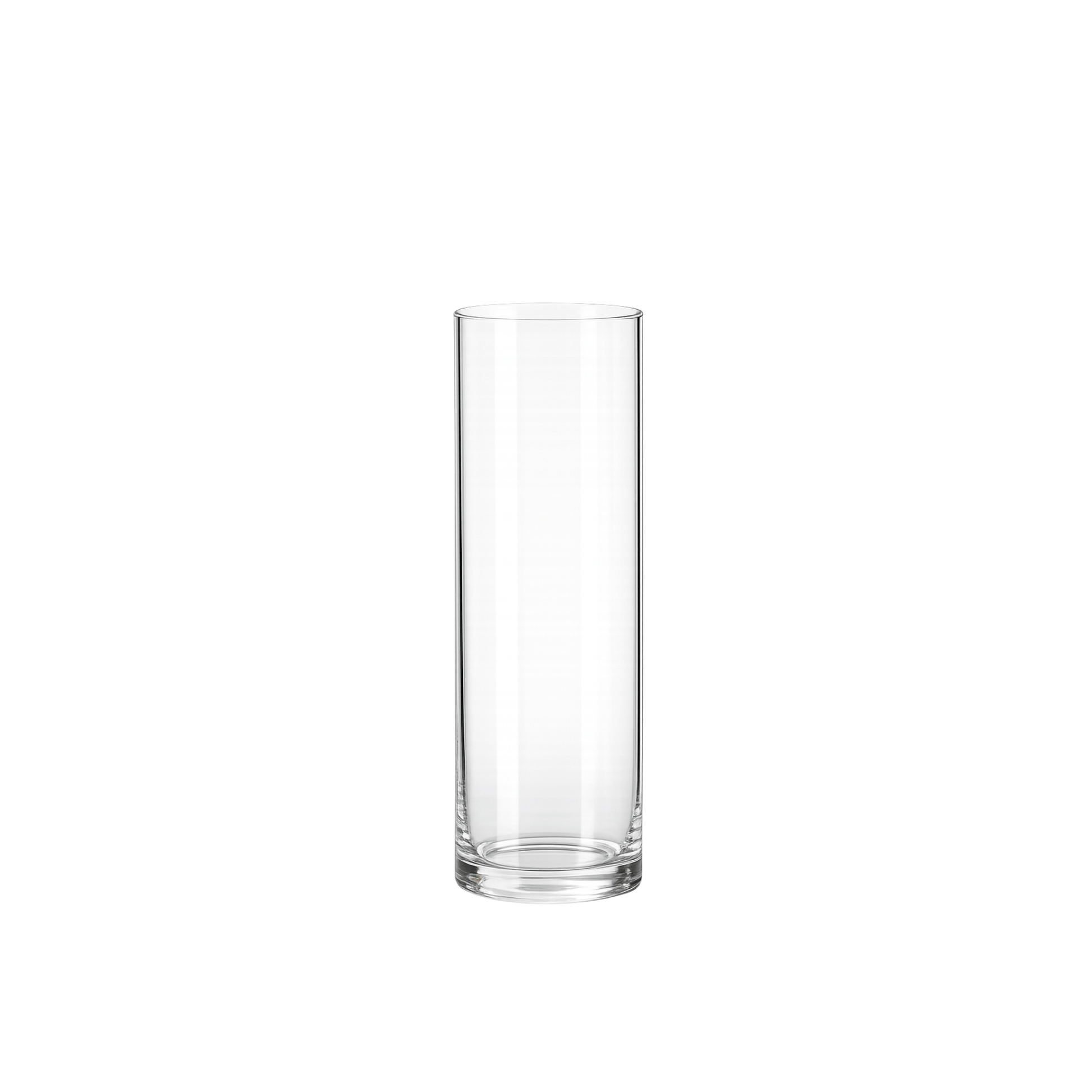 Glass Cylinder Vase for Candle 10.5”