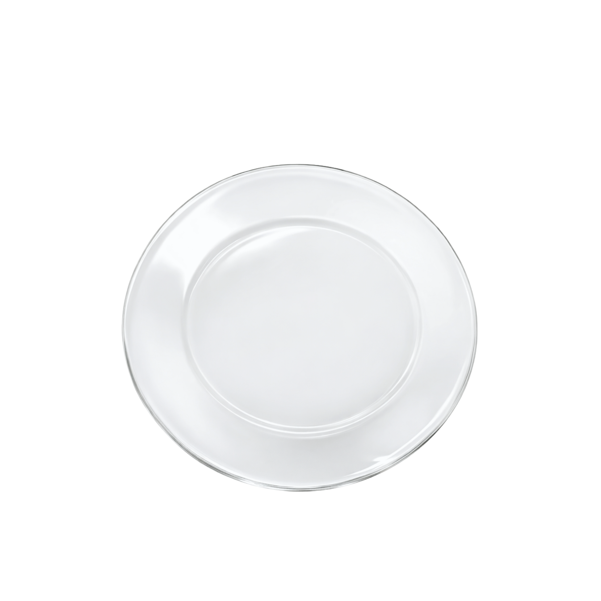 Glass Salad & Dessert Plate 7"