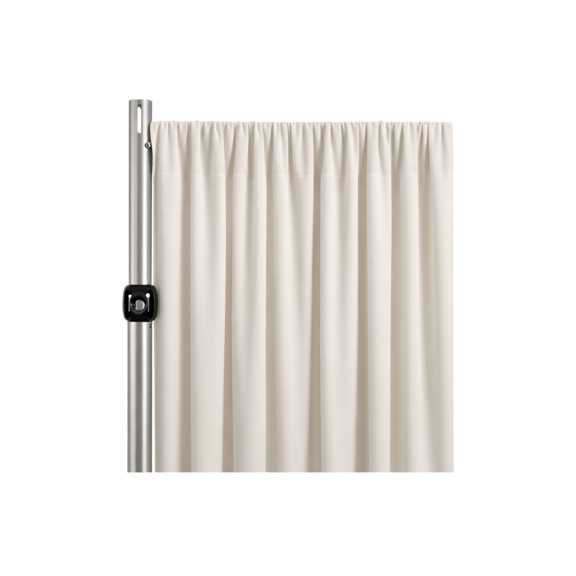 Ivory Scuba Drapery Panel (Fabric Only)