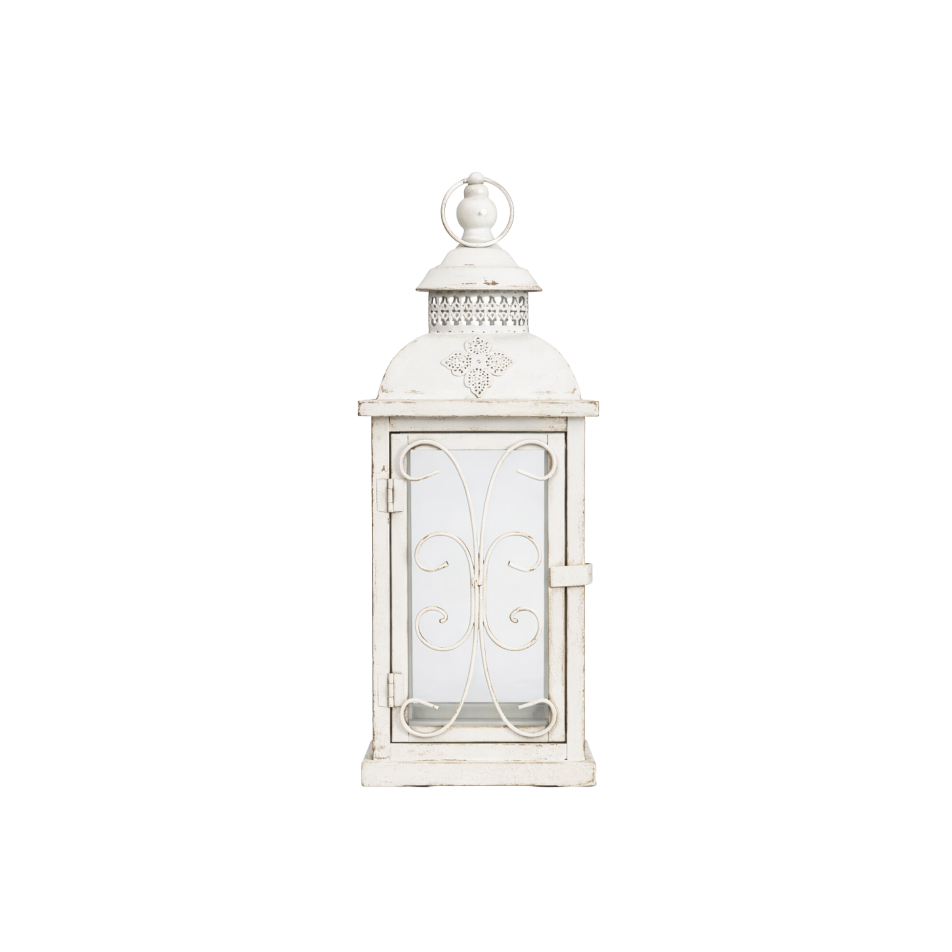 Lantern White 18"