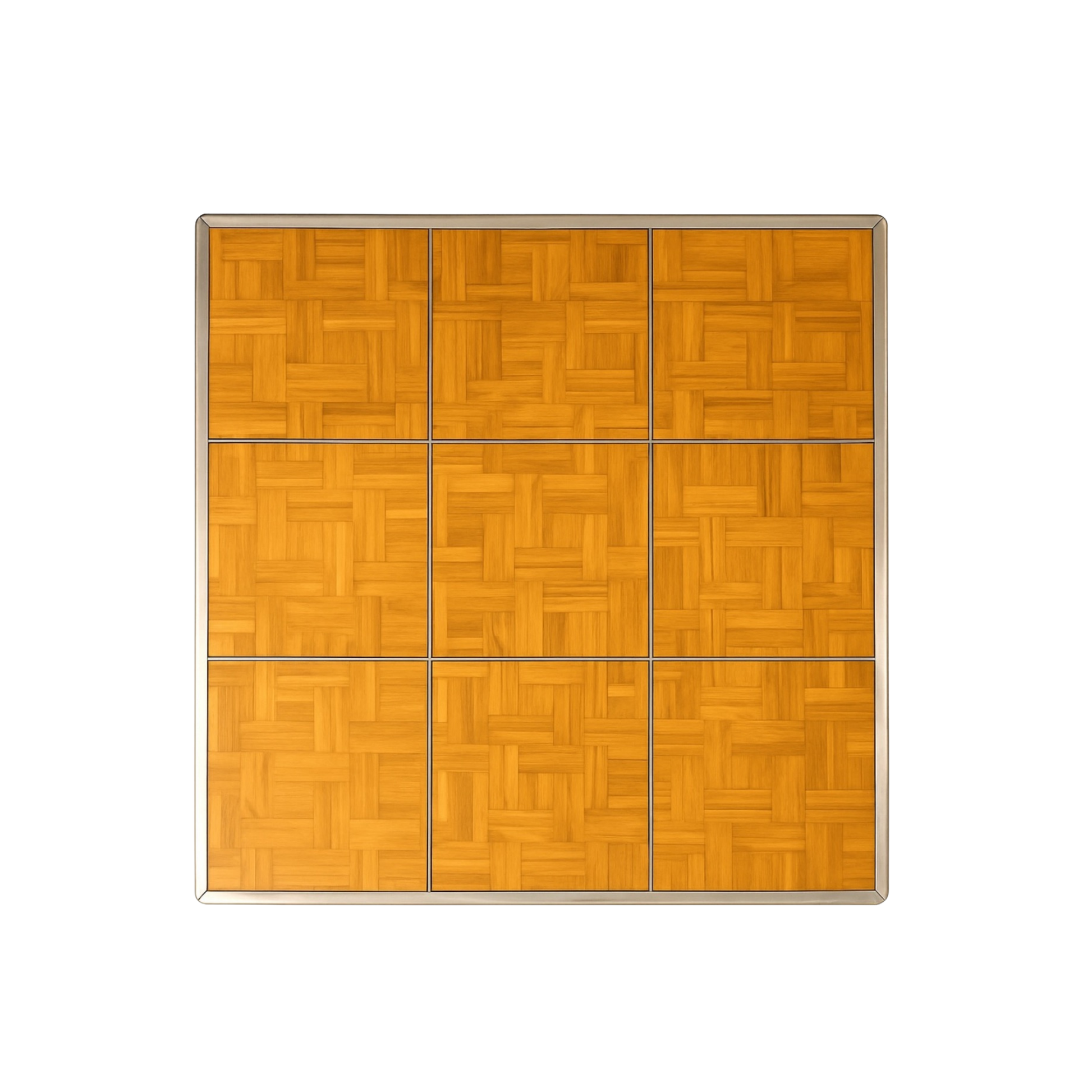 Light Teak Dance Floor 3' x 3' Sections - Sq / Ft Price $3.00