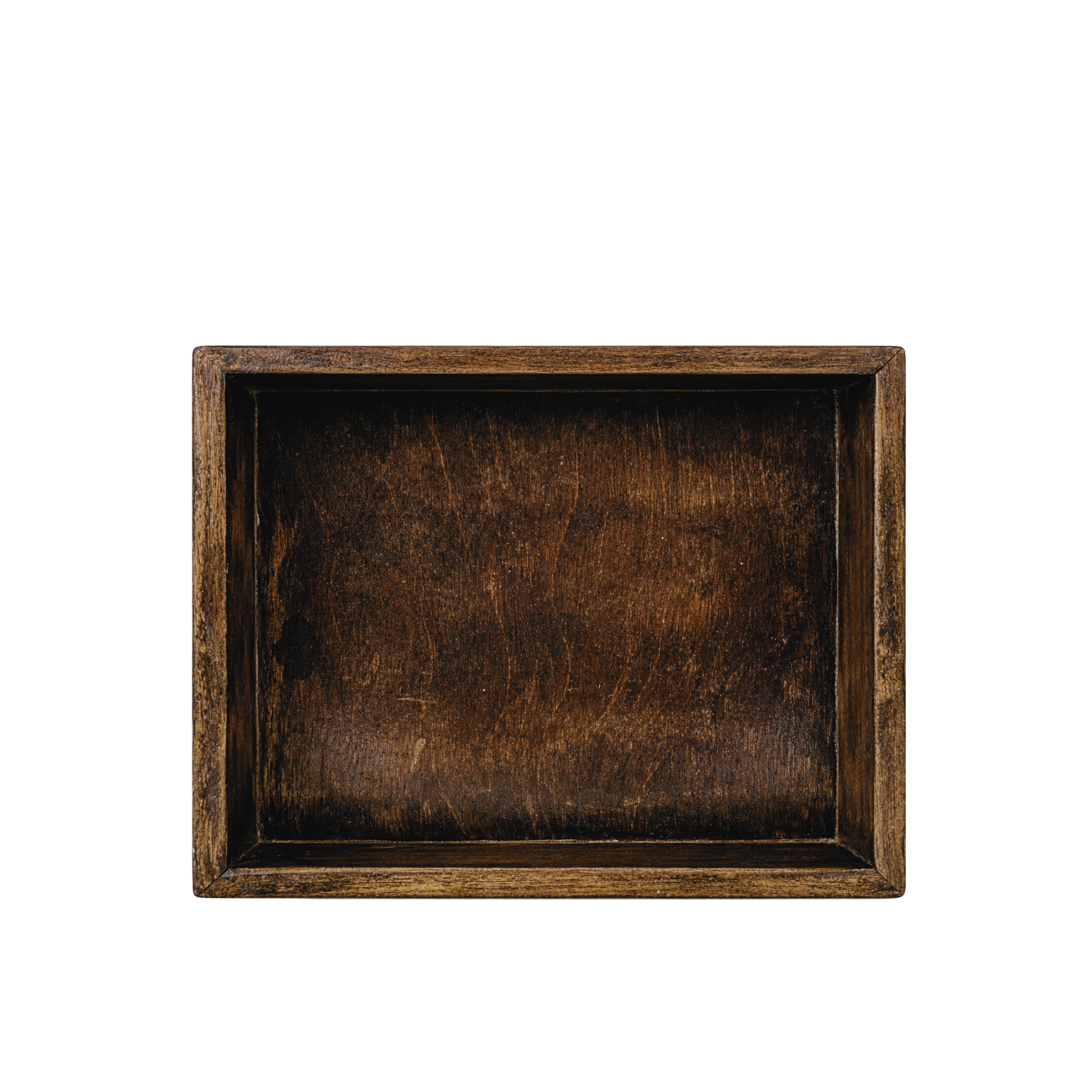 Mahogany Wooden Box 14" x 14"