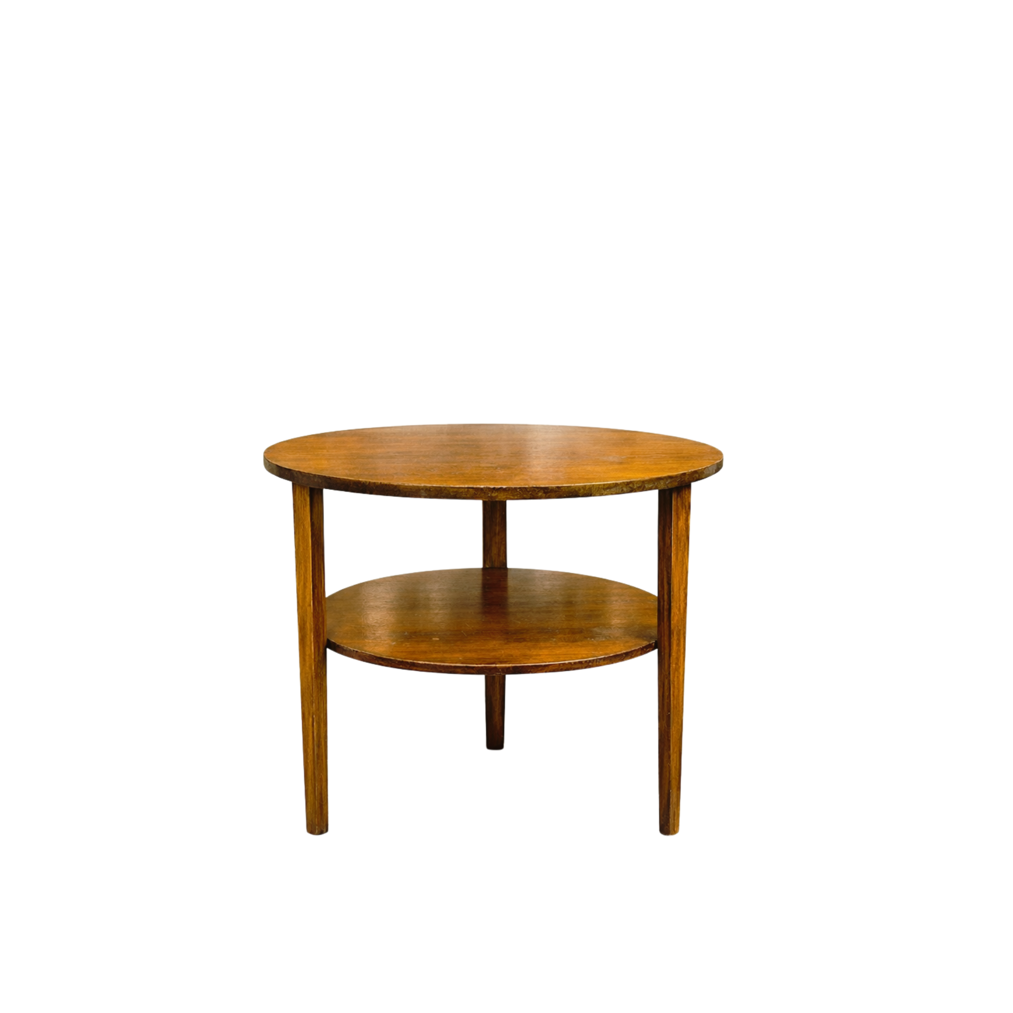 Mid Century Modern Wood Table 21.5″D