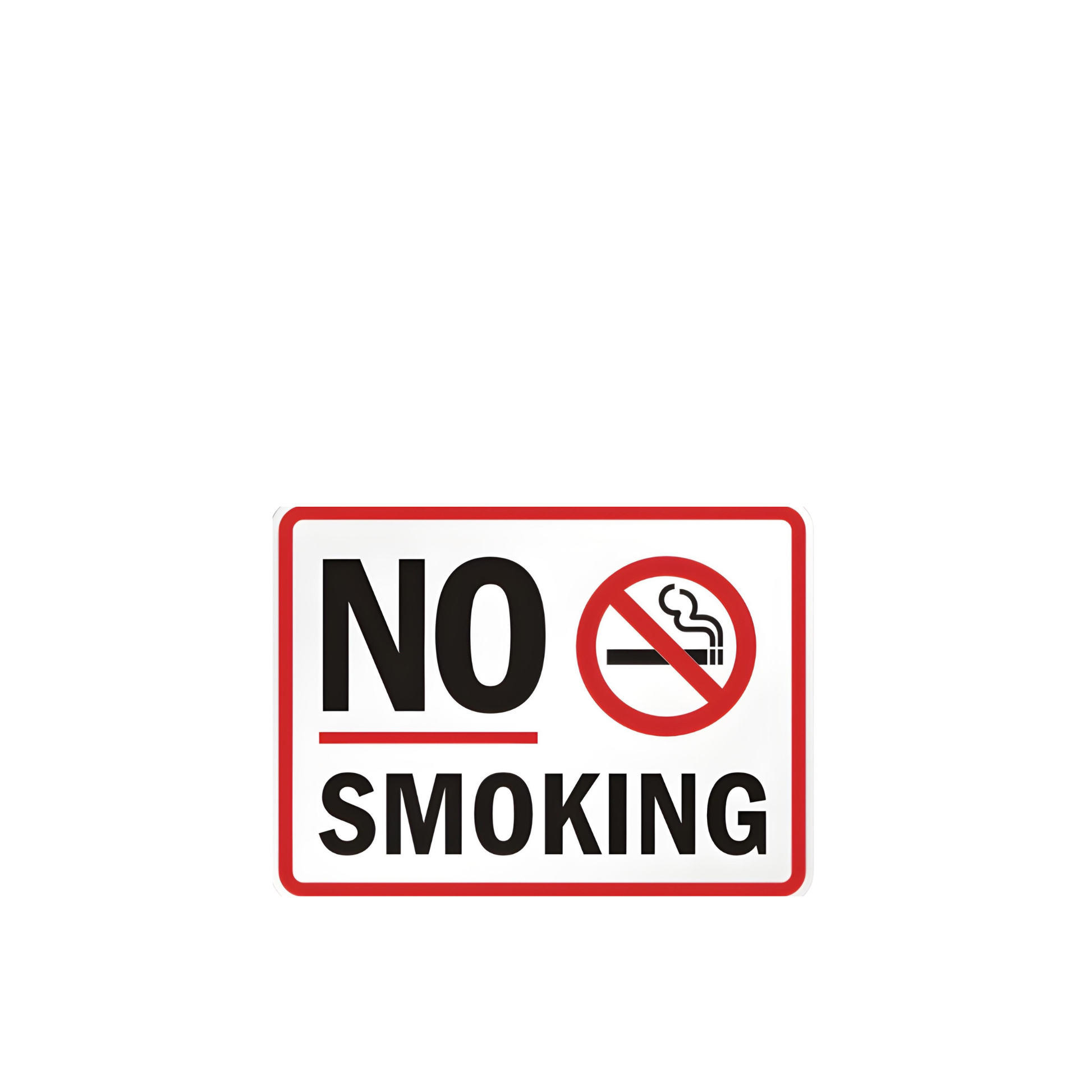 “No Smoking” Sign