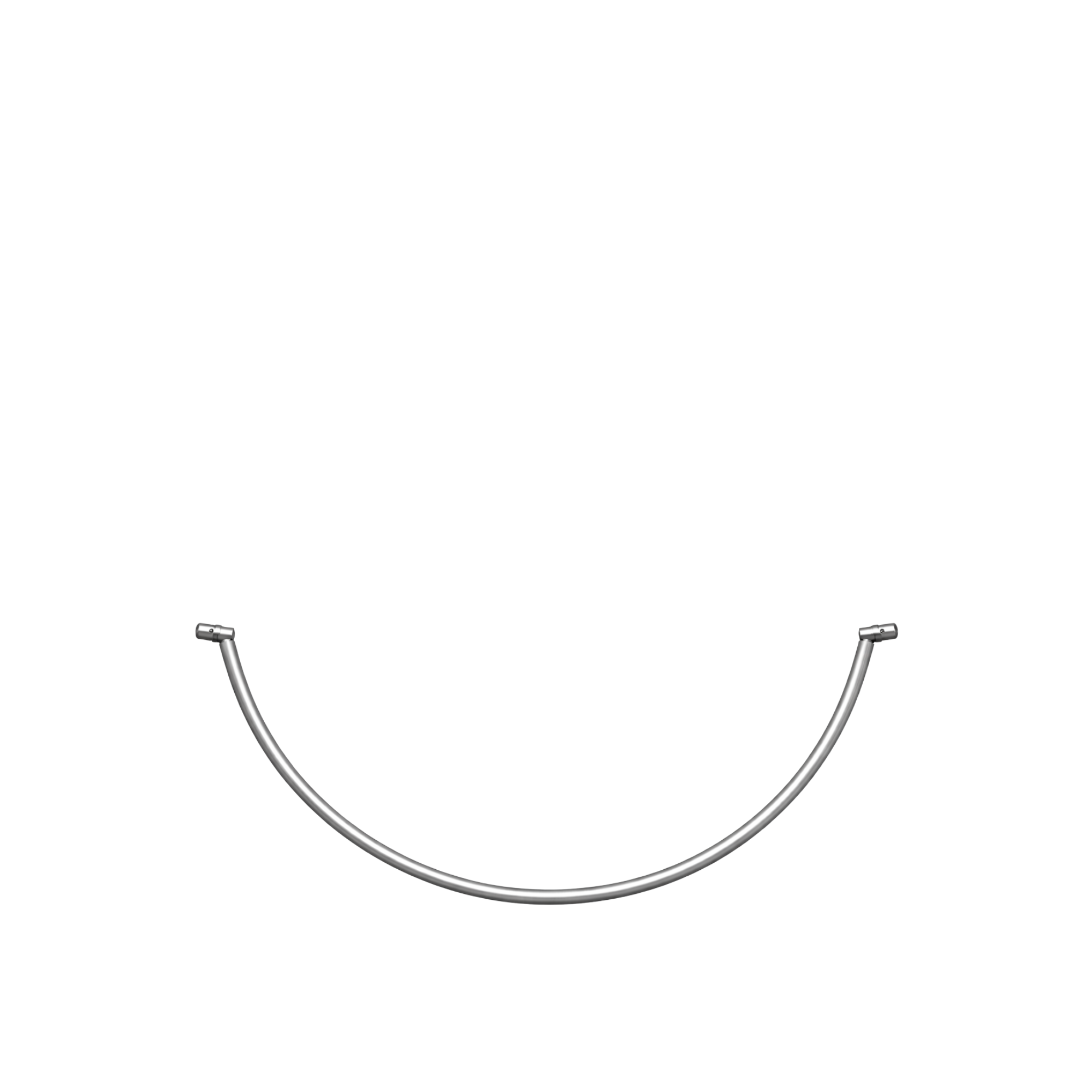 8’ Half Round Drape Support