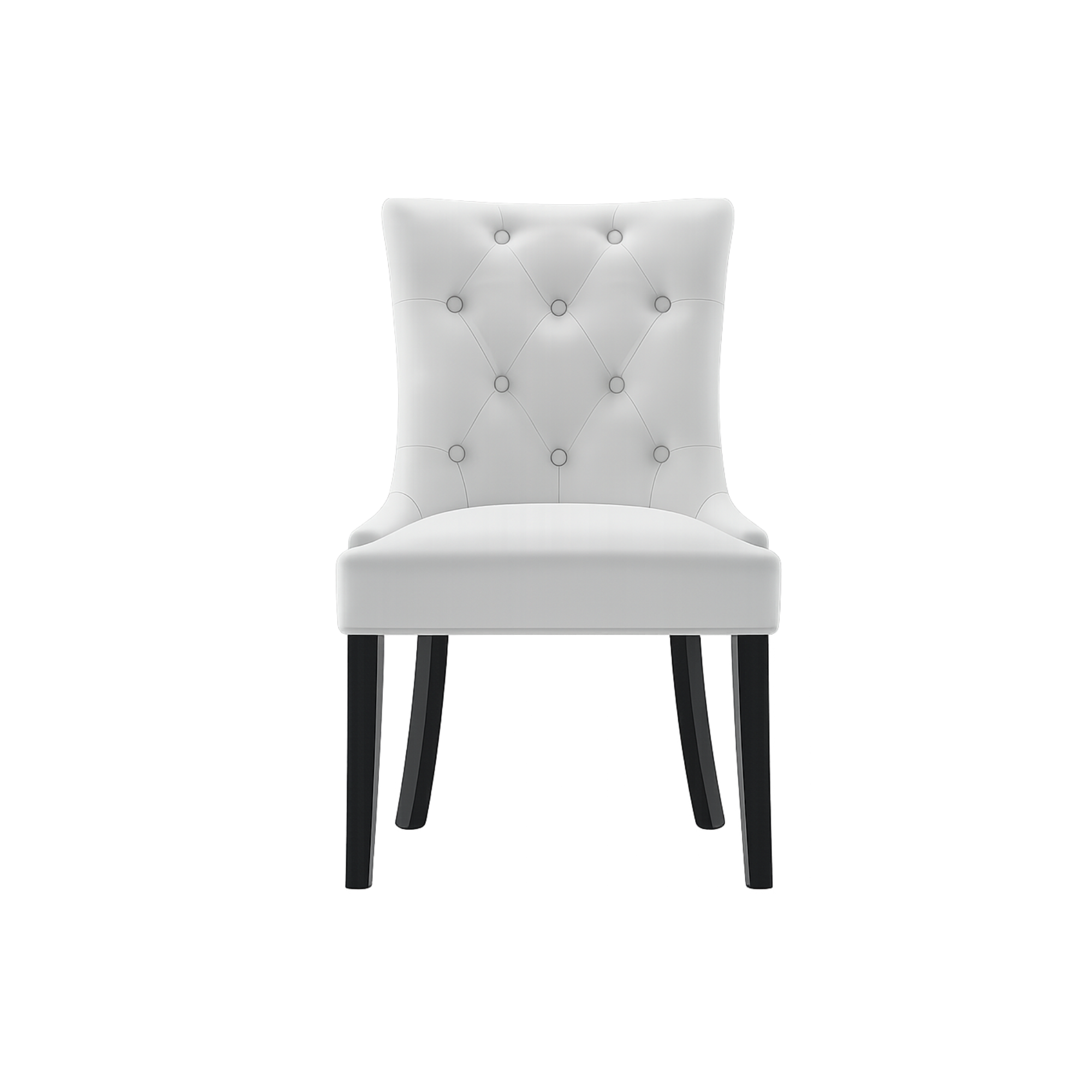 Plush White Sweetheart Siat - 35" H
