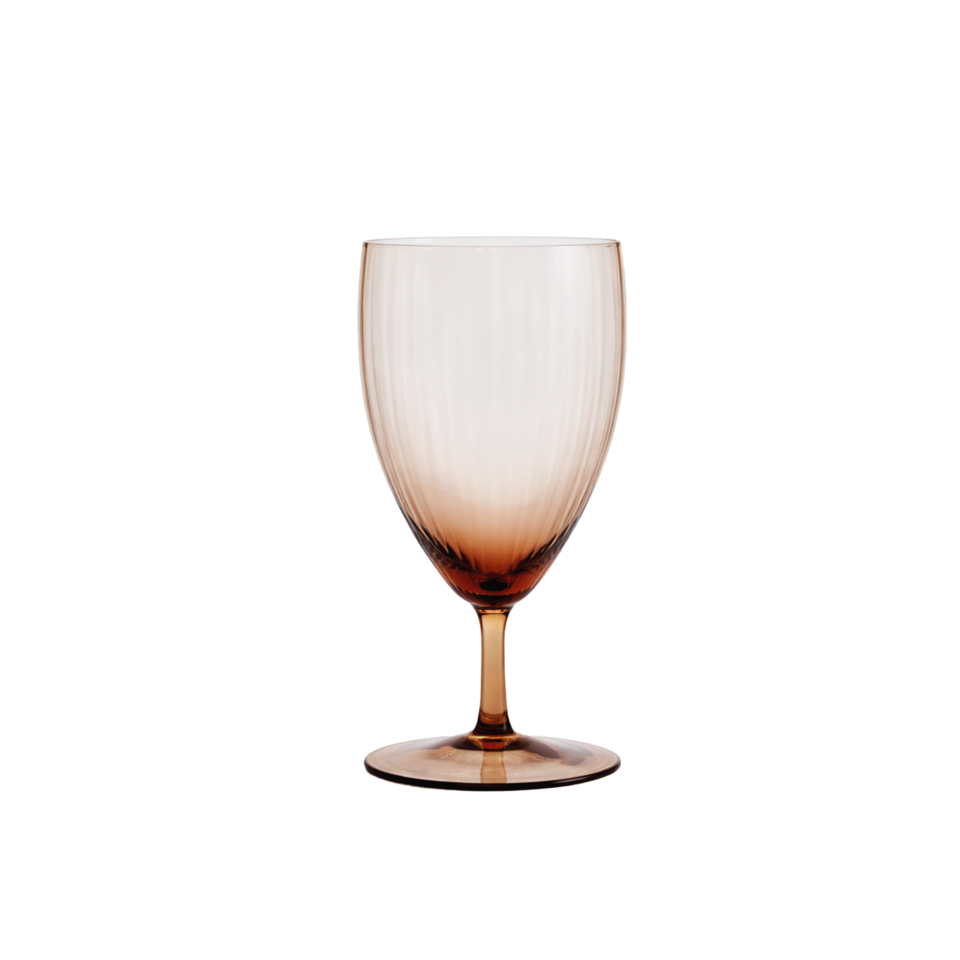 Quinn Amber Everyday Glass 12oz - Provided Racks of 25 Price per One