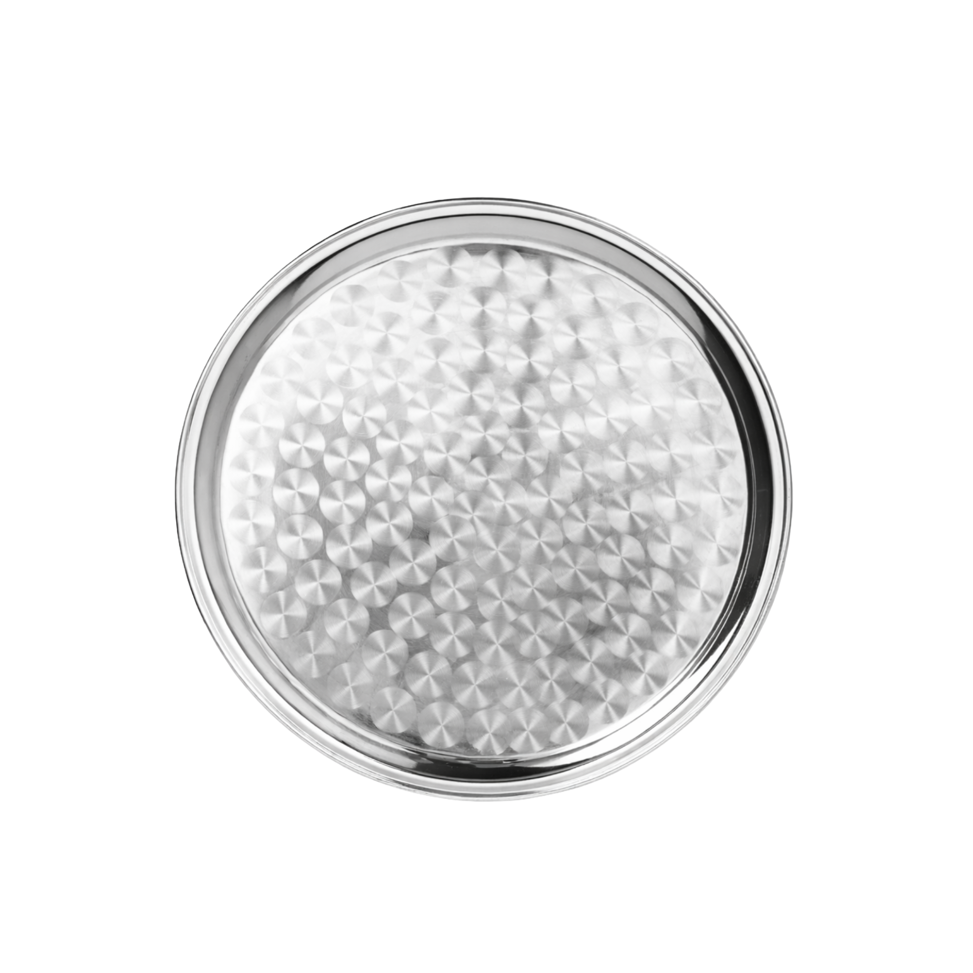 Round Stainless Serving Tray 16"