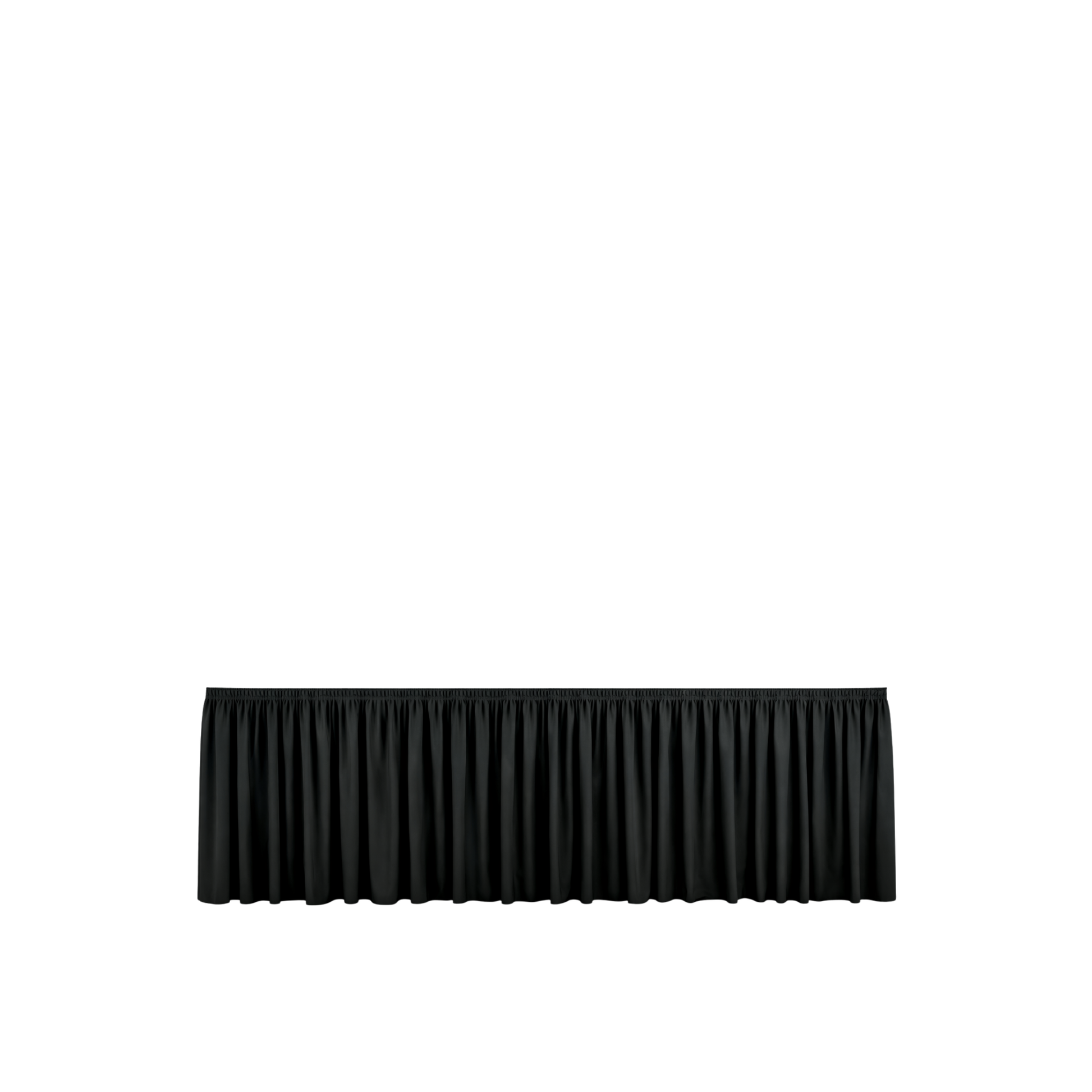 Black Stage Skirting - Price per Ft