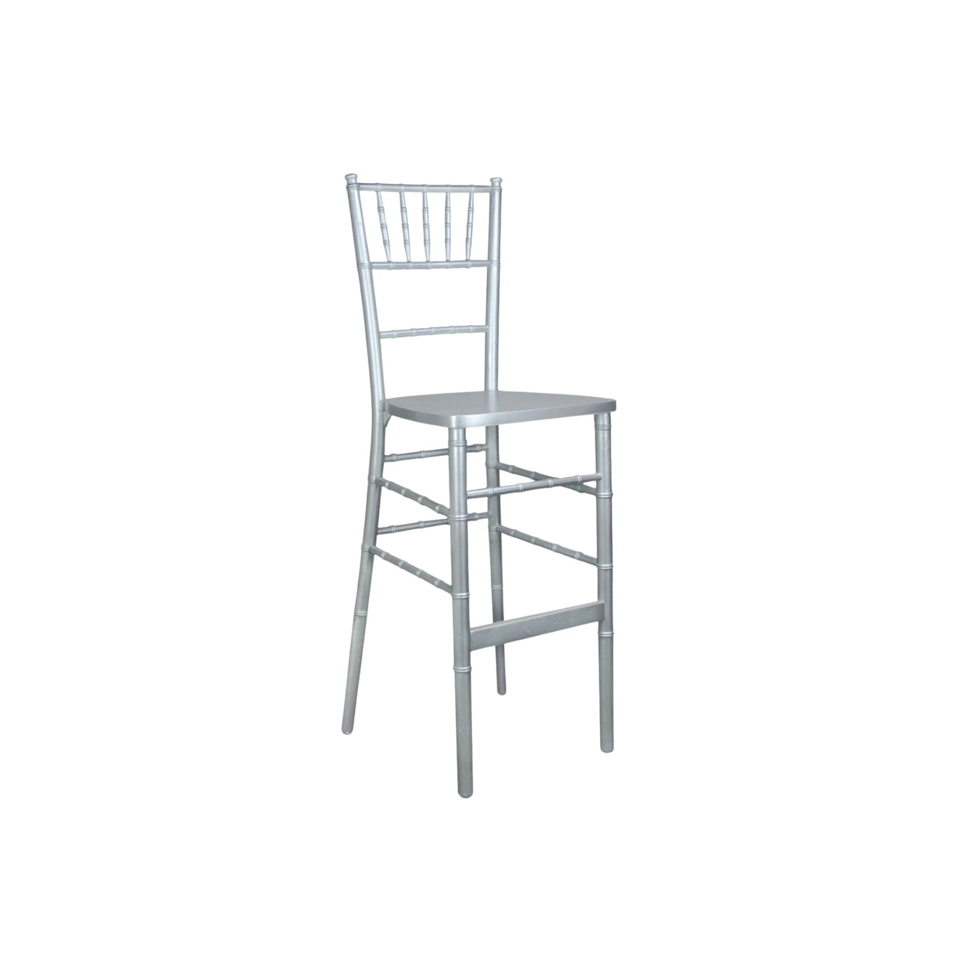 Silver Chiavari Bar Stool