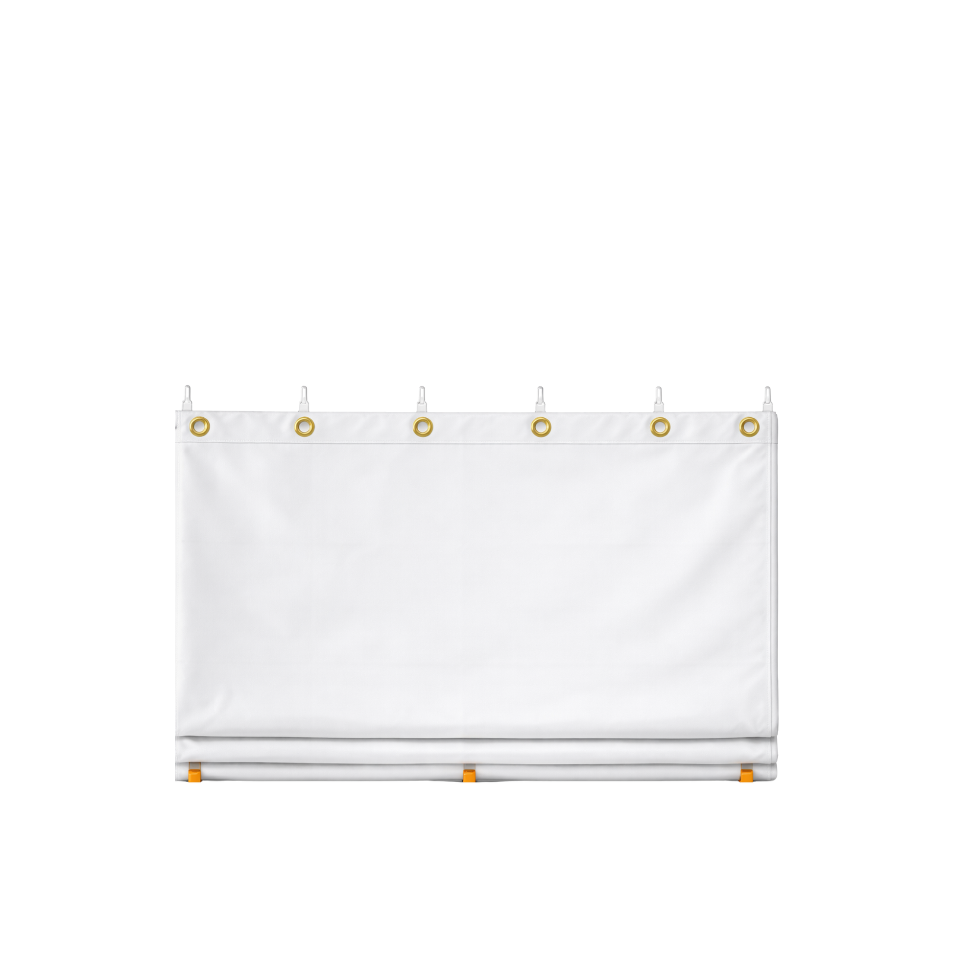 Solid White Tent Wall 8’ Price per FT