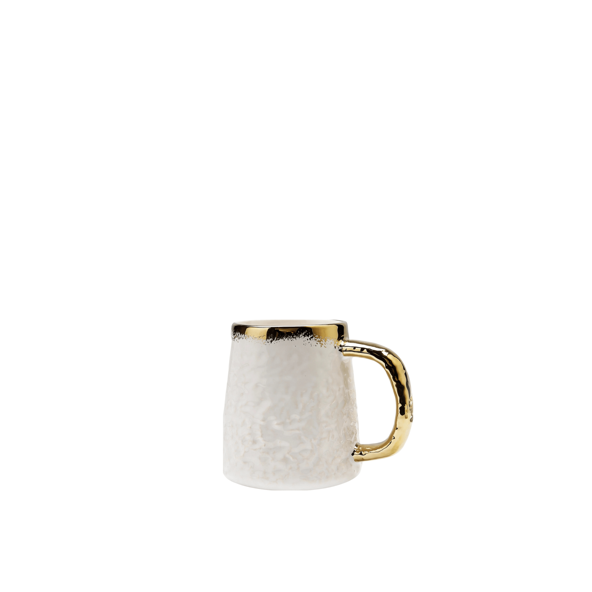 Speckled Gold Design Mug 5.5 oz