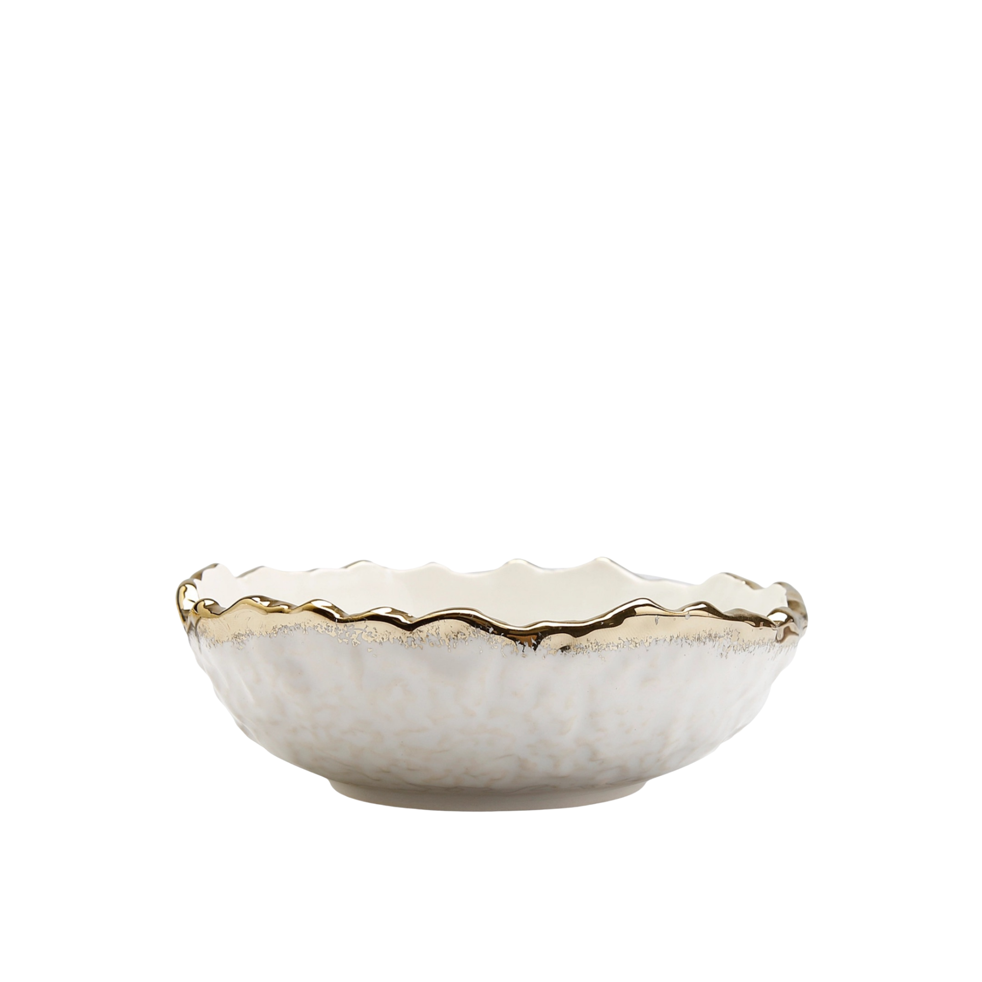 Speckled Gold Design Bowl 6"