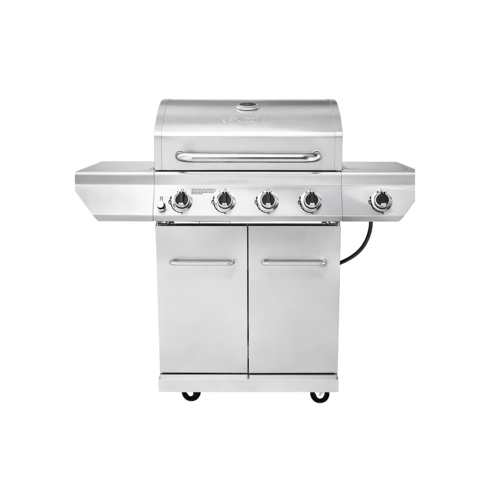 Stainless Steel Gas Grill Propane Tanks Needed