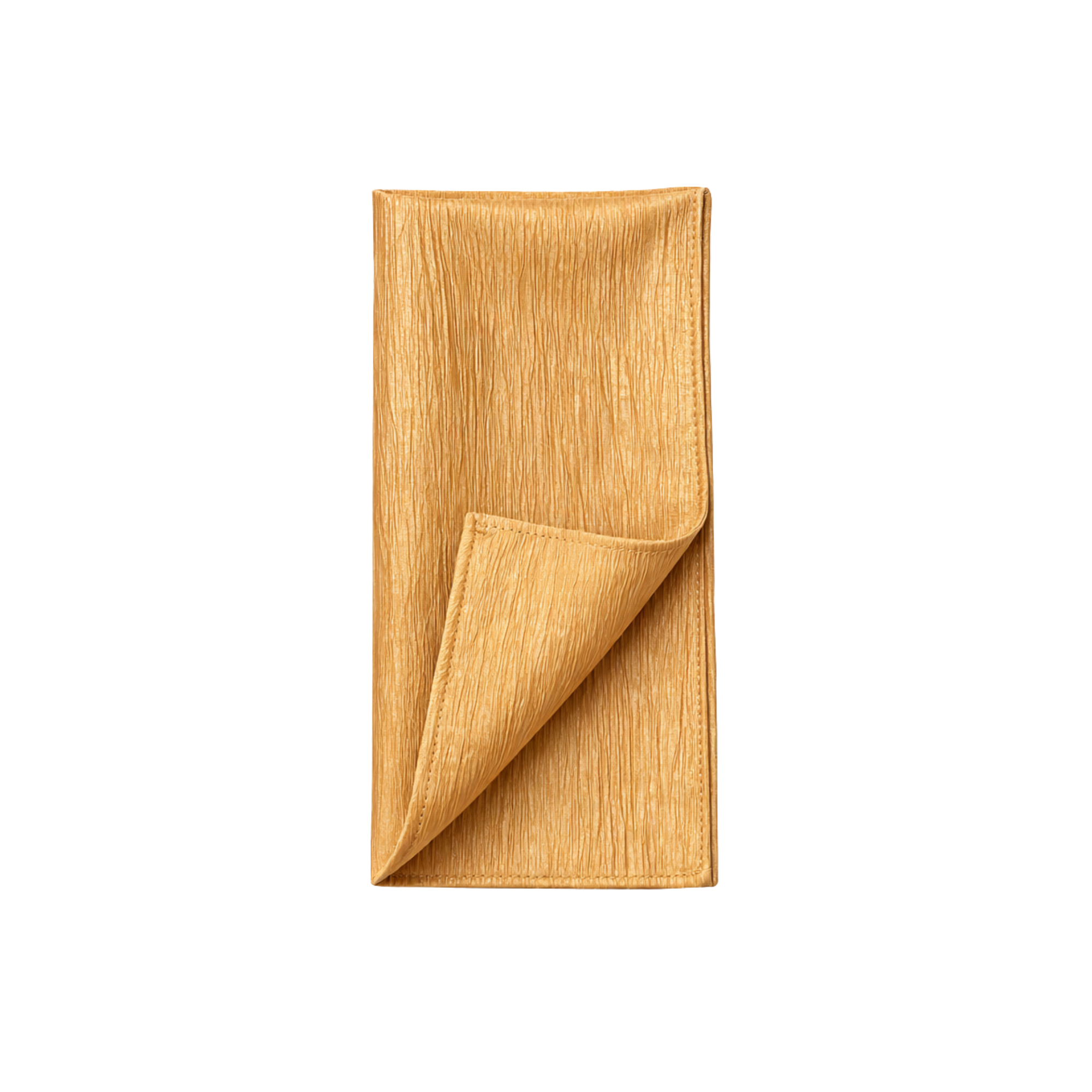 Beige Krinkle Polyester