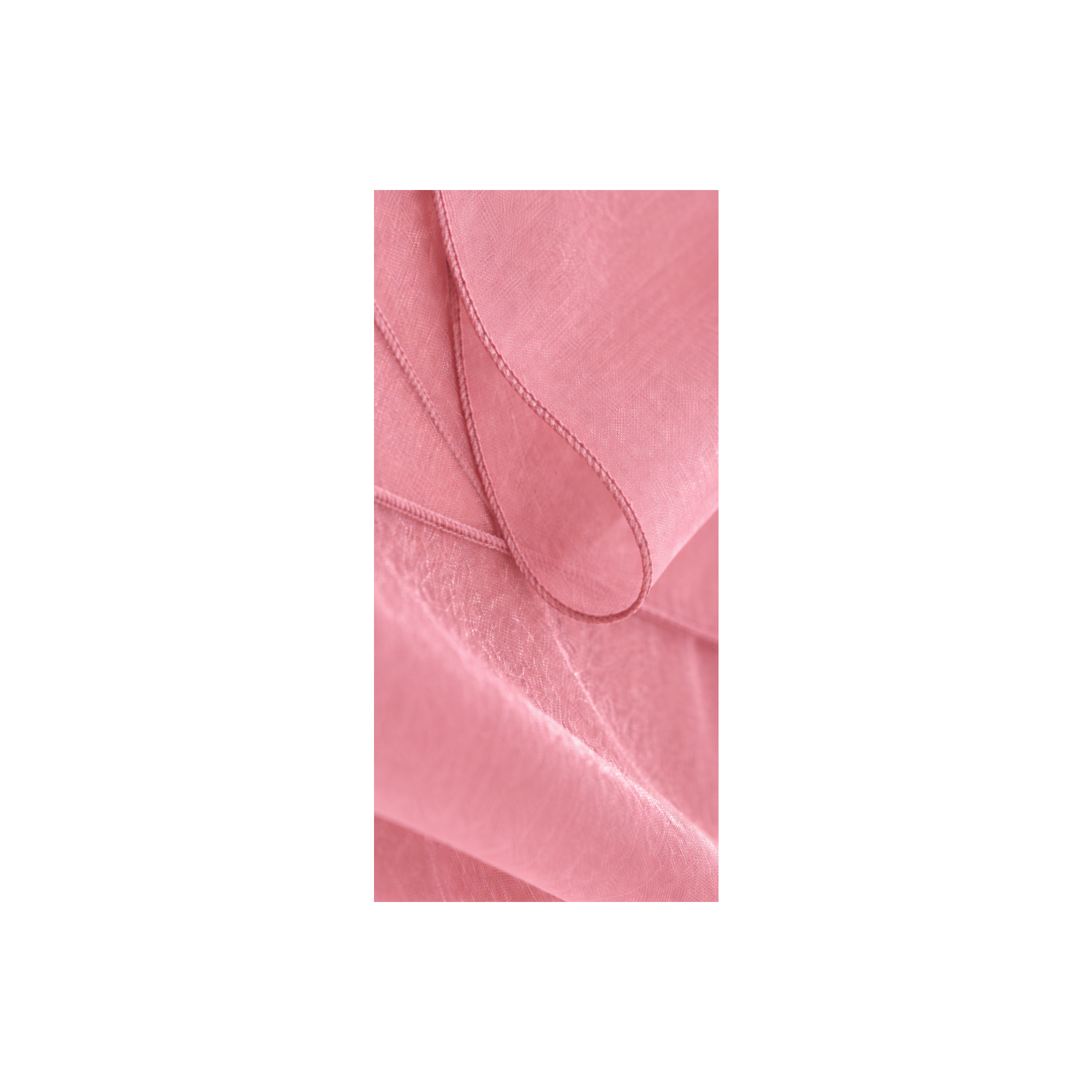 Dusty Rose Organza