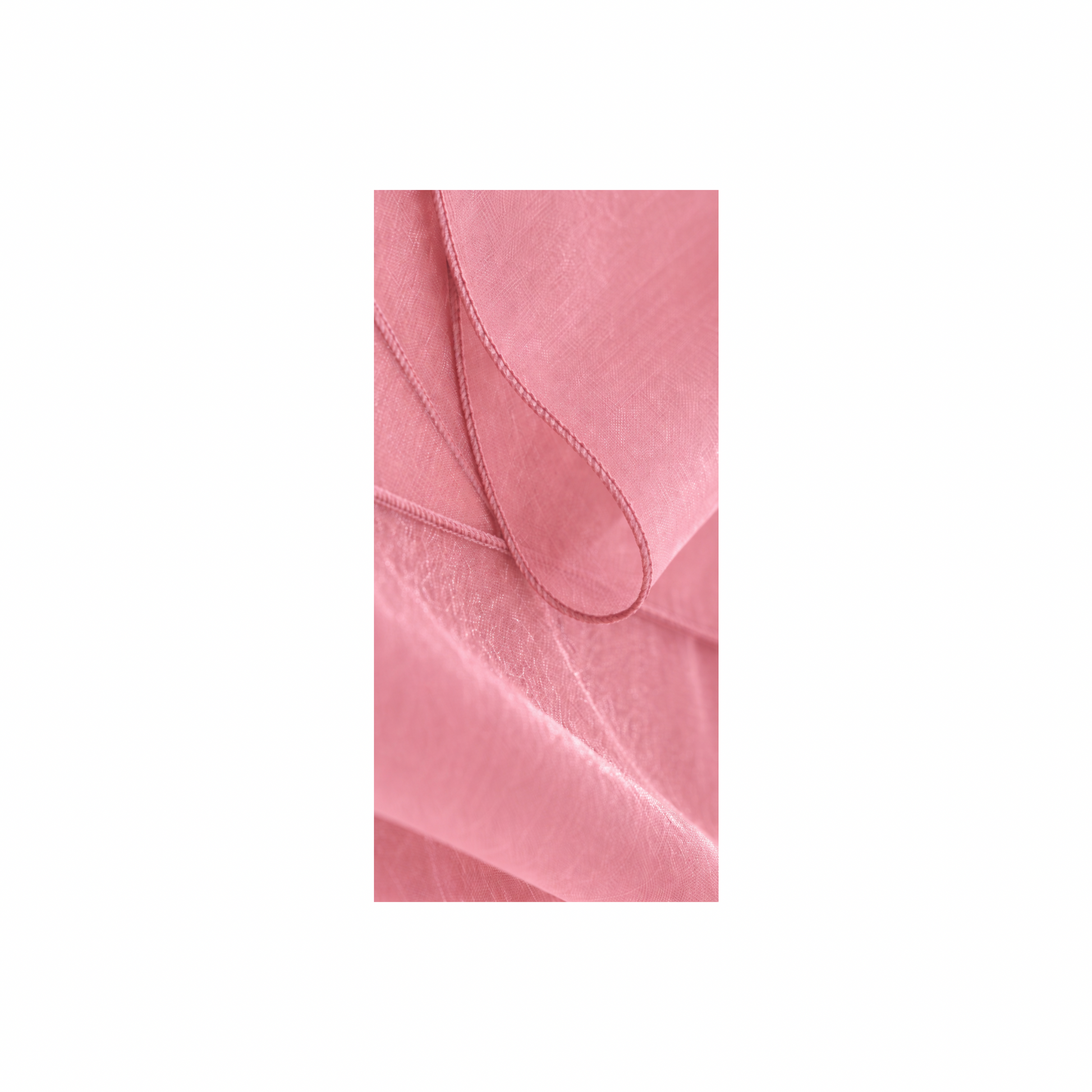 Dusty Rose Organza