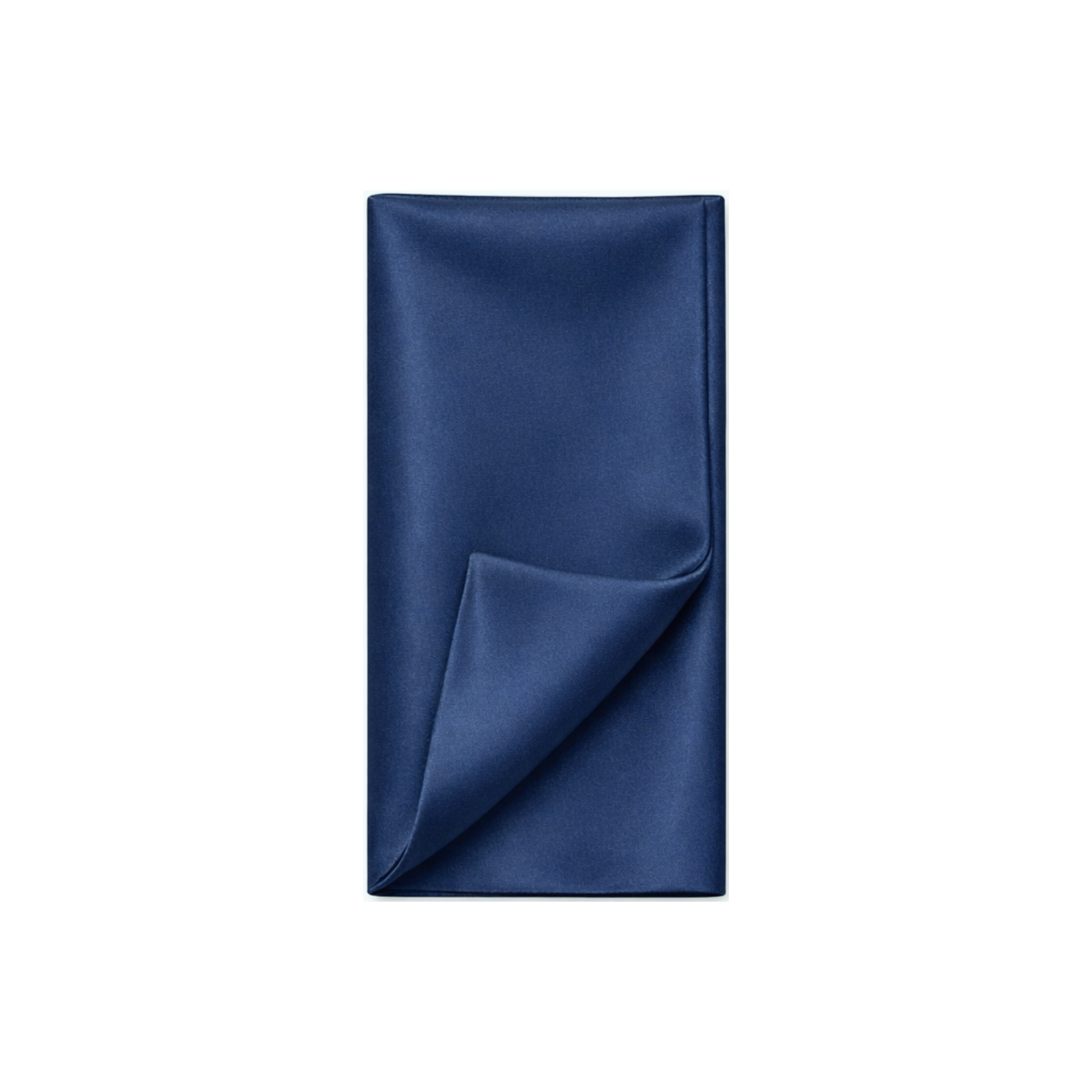 Navy Lamour Satin
