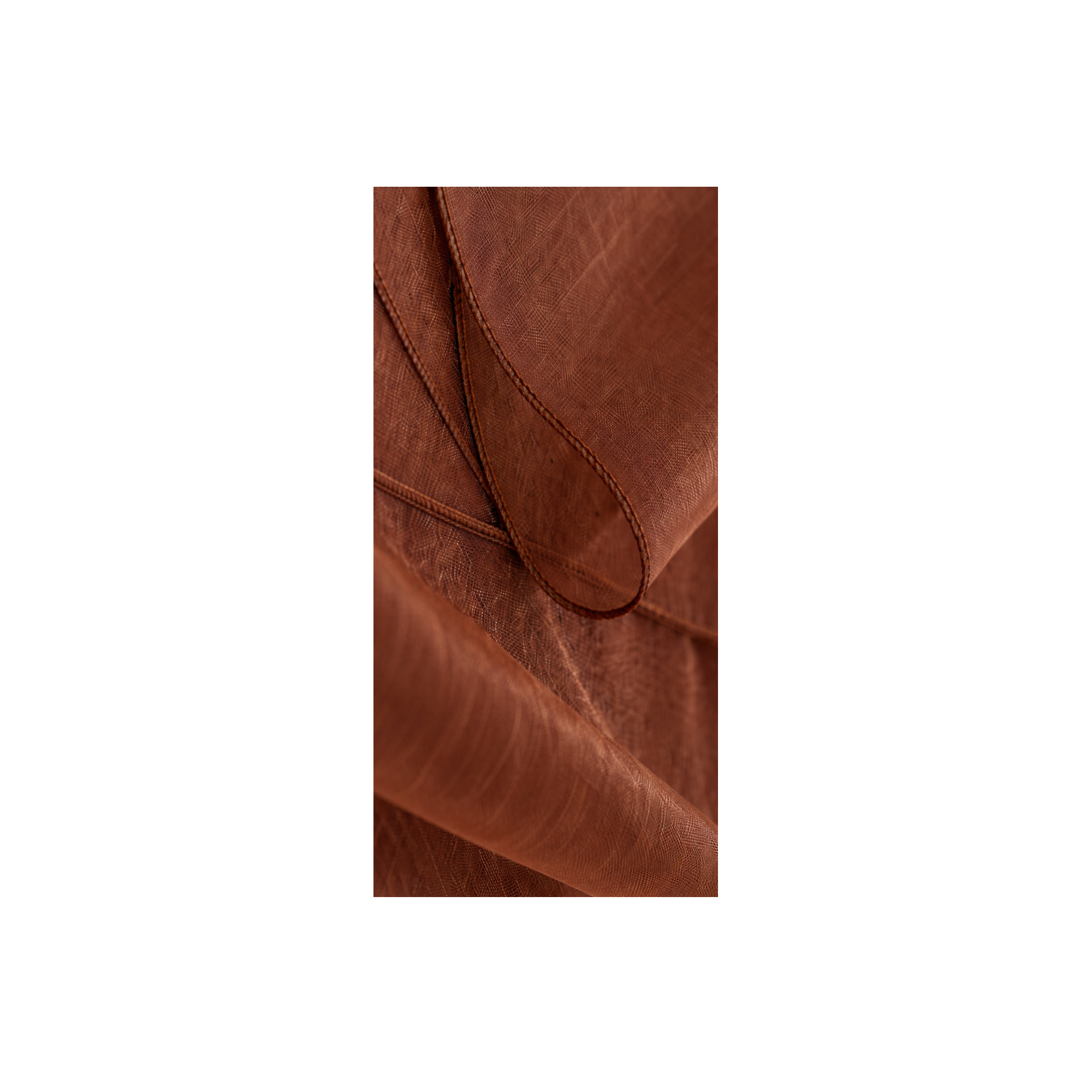 Brown Organza