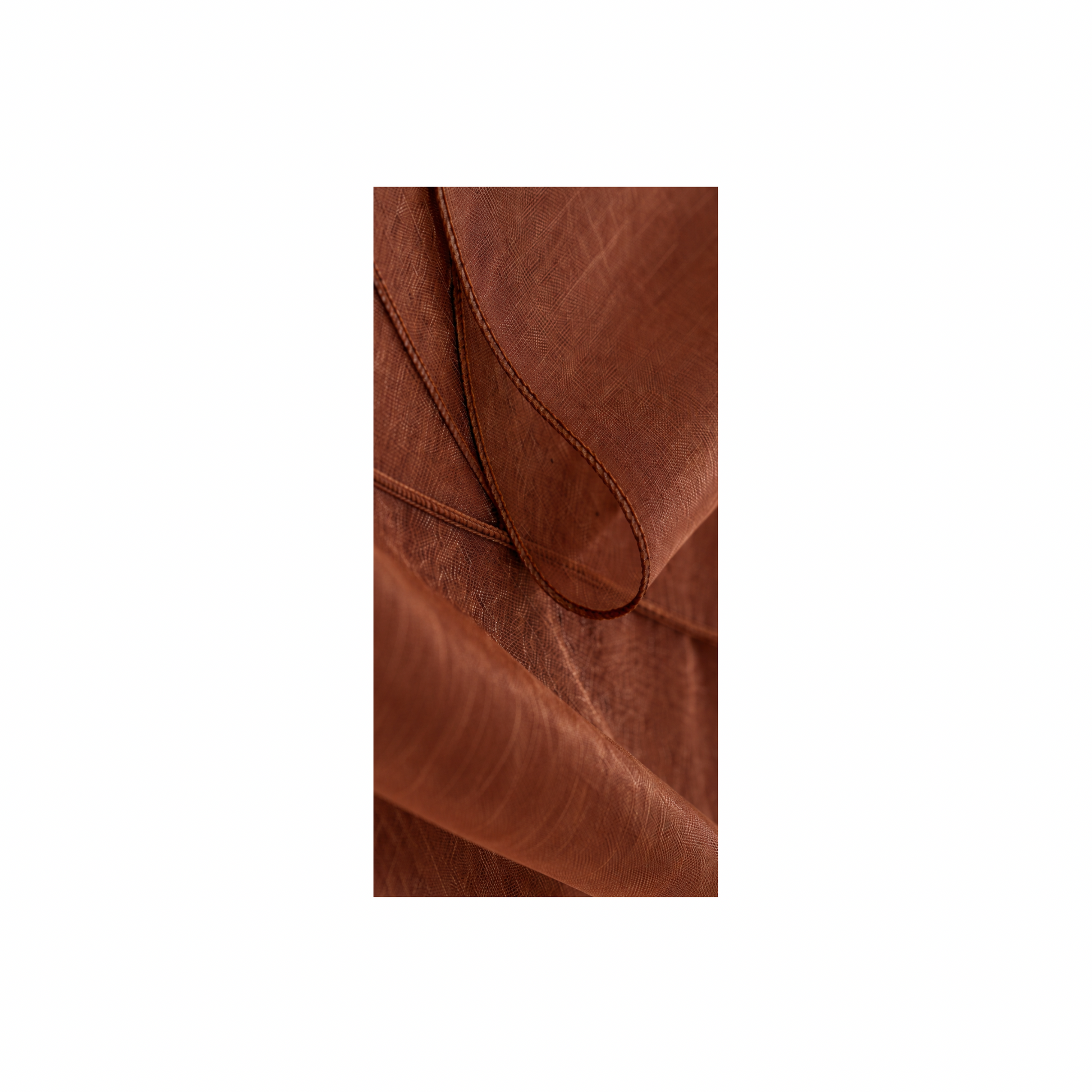 Brown Organza
