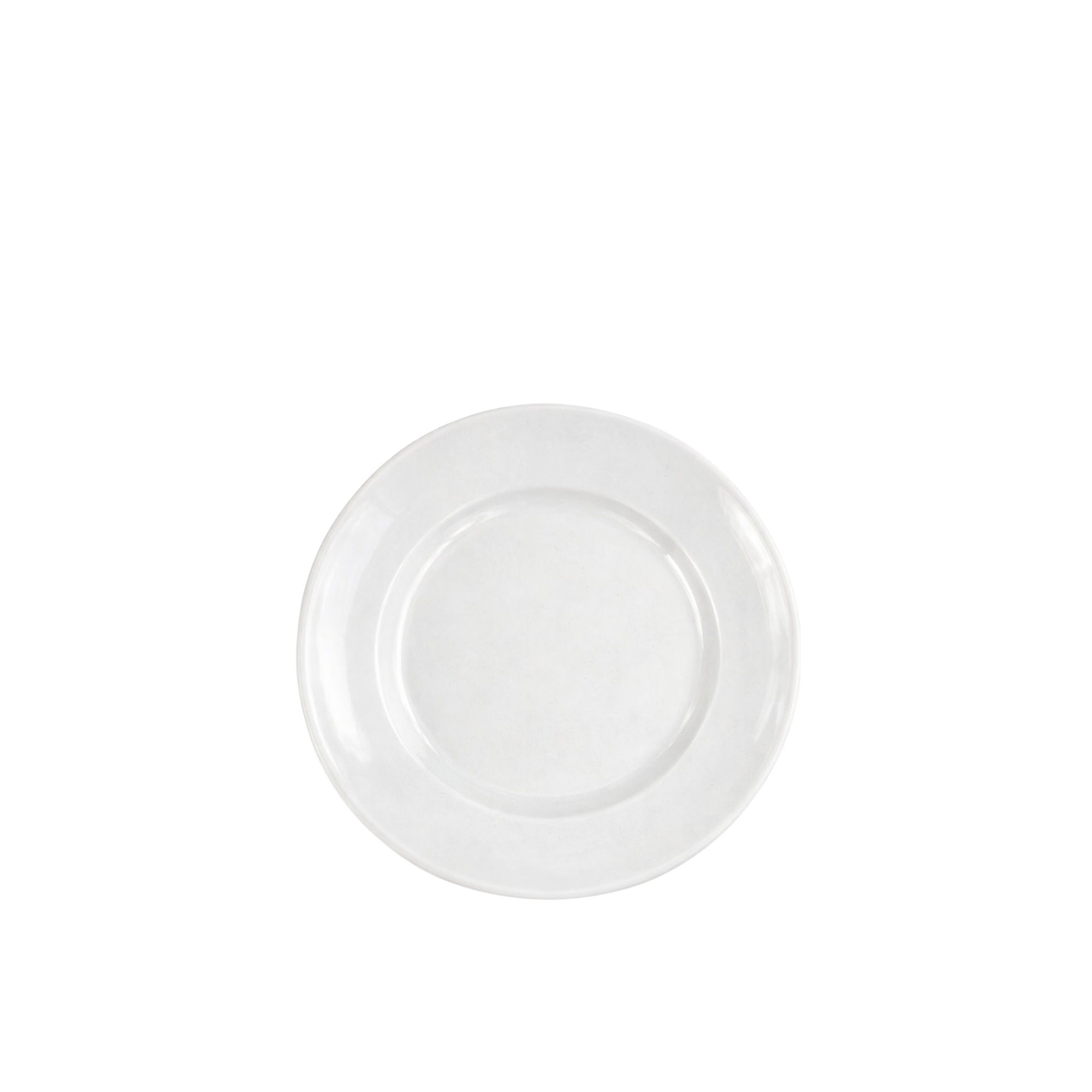 White Plate Bread and Butter 6.5”