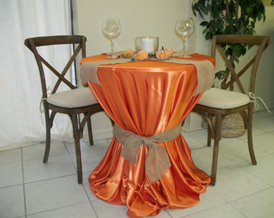 Elegant Wedding Table and Chair Rentals